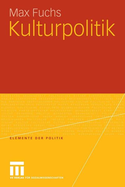 Produktbild: Kulturpolitik
