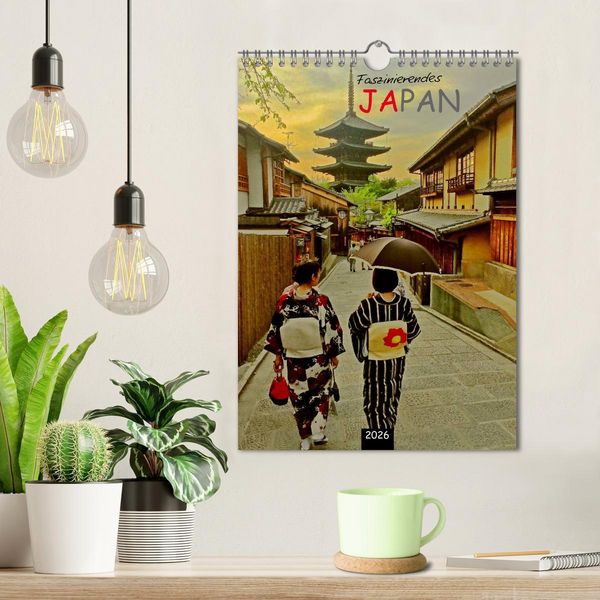 Produktbild: Faszinierendes Japan 2026 (Wandkalender 2026 DIN A4 hoch), CALVENDO Monatskalender