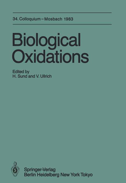 Produktbild: Biological Oxidations