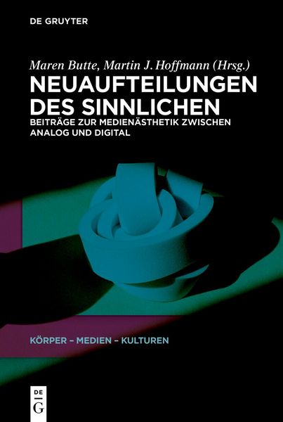 Produktbild: Neuaufteilungen des Sinnlichen
