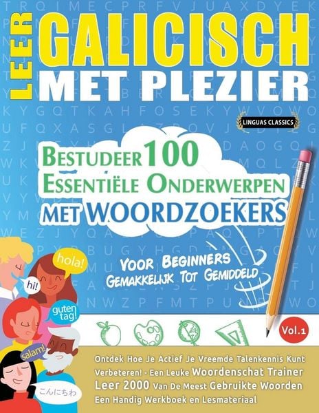 Produktbild: LEER GALICISCH MET PLEZIER - VOOR BEGINNERS