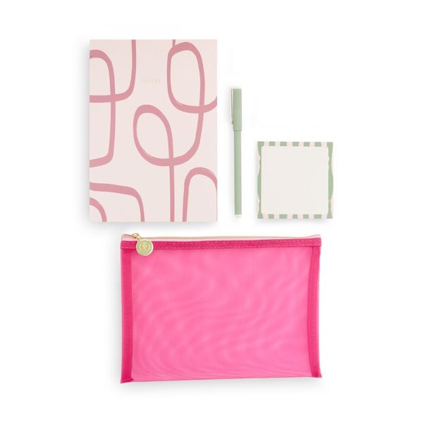 Produktbild: Schreibwarenset 4-teilig, Pink Matcha