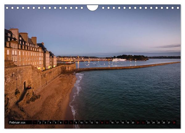 Produktbild: Armorica - Bretagne, Land am Ende der Welt (Wandkalender 2026 DIN A4 quer), CALVENDO Monatskalender