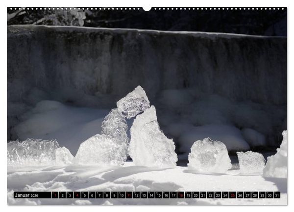Produktbild: Land Art - Natur und Kunst (Wandkalender 2026 DIN A2 quer), CALVENDO Monatskalender
