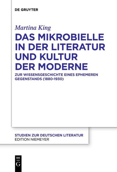 Produktbild: Das Mikrobielle in der Literatur und Kultur der Moderne