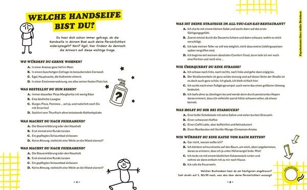 Produktbild: Charakter? Nur eine Frage des Kackwinkels! Bist du Team Schnellschei&szlig;er oder Team Sitzpinkler? Psychotests f&uuml;rs Klo