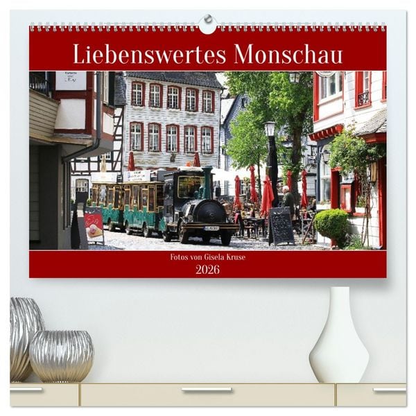 Produktbild: Liebenswertes Monschau (hochwertiger Premium Wandkalender 2026 DIN A2 quer), Kunstdruck in Hochglanz