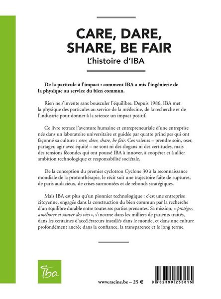 Produktbild: Care, dare, share, be fait : l'histoire d'Iba