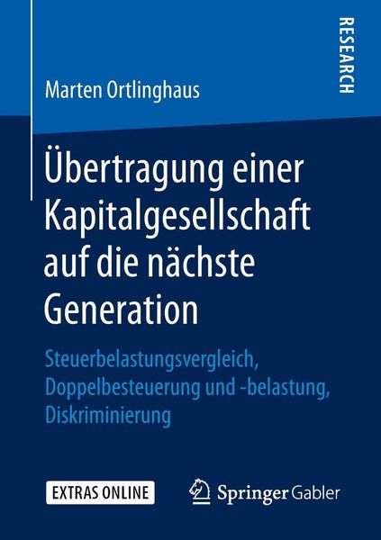 Produktbild: &Uuml;bertragung einer Kapitalgesellschaft auf die n&auml;chste Generation