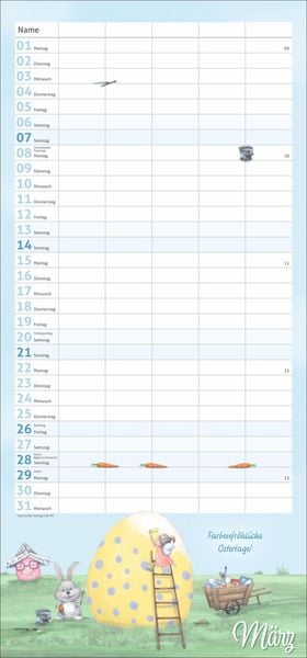 Produktbild: times&more Zauberwesen Familienplaner 2027