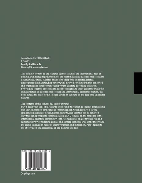 Produktbild: Geophysical Hazards