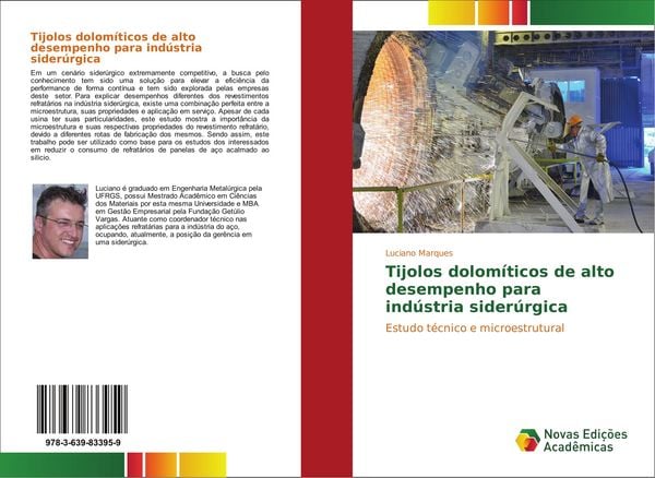 Produktbild: Tijolos dolom&iacute;ticos de alto desempenho para ind&uacute;stria sider&uacute;rgica