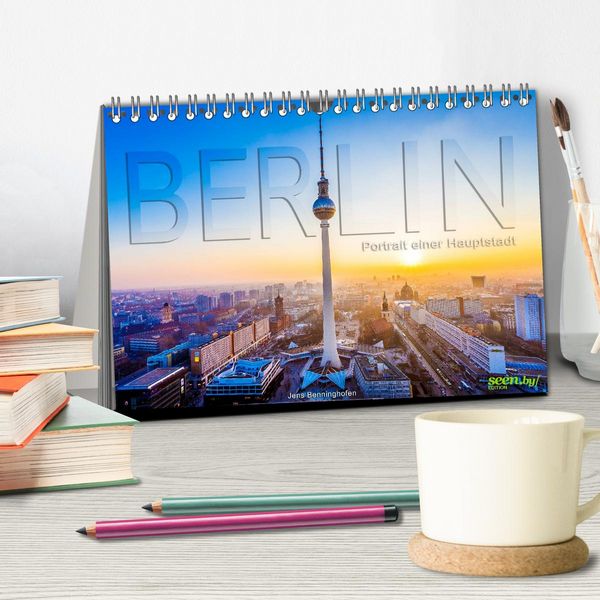 Produktbild: Berlin - Portrait einer Hauptstadt (Tischkalender 2026 DIN A5 quer), CALVENDO Monatskalender