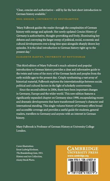 Produktbild: A Concise History of Germany