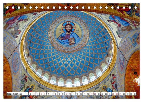 Produktbild: Festungsstadt Kronstadt - Schl&uuml;ssel zu Sankt Petersburg (Tischkalender 2026 DIN A5 quer), CALVENDO Monatskalender
