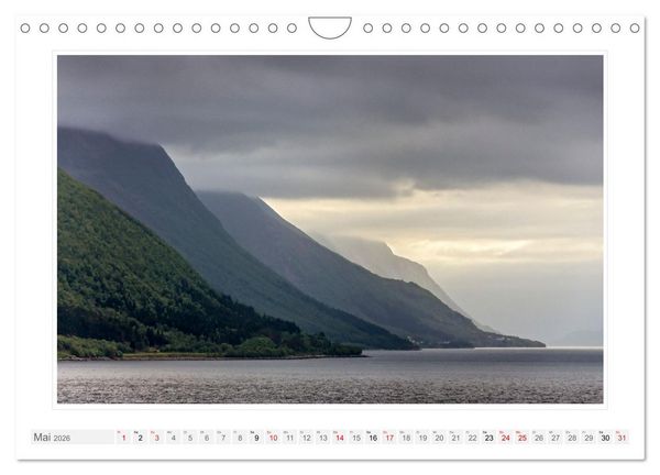 Produktbild: Norwegen. Sognefjord - Aurlandsfjord - Geirangerfjord - Stavanger (Wandkalender 2026 DIN A4 quer), CALVENDO Monatskalender