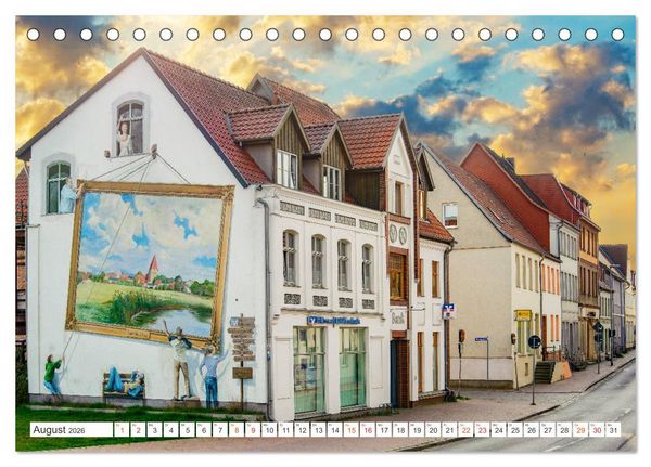 Produktbild: Schwaan Impressionen (Tischkalender 2026 DIN A5 quer), CALVENDO Monatskalender