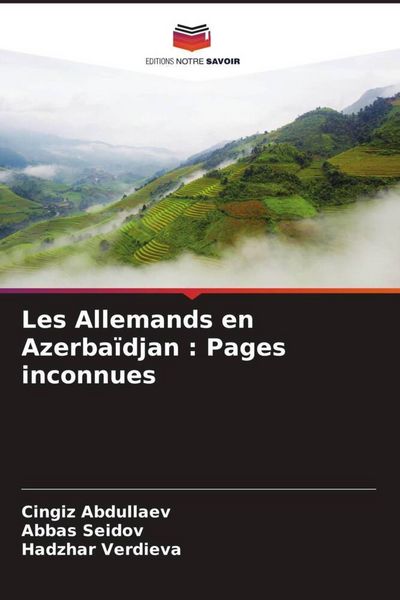 Produktbild: Les Allemands en Azerba&iuml;djan : Pages inconnues