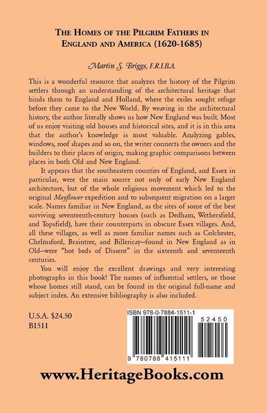Produktbild: The Homes of the Pilgrim Fathers in England and America (1620-1685)