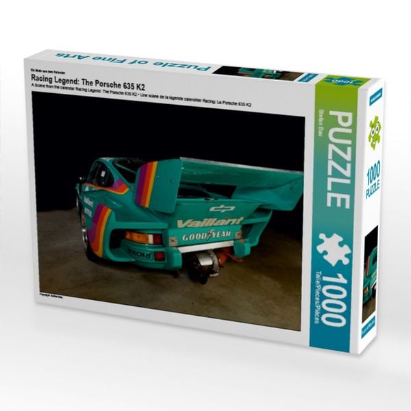 CALVENDO Puzzle Ein Motiv aus dem Kalender Racing Legend: The Porsche 635 K2 | 1000 Teile Lege-Größe 64x48cm Foto-Puzzle für glückliche Stunden