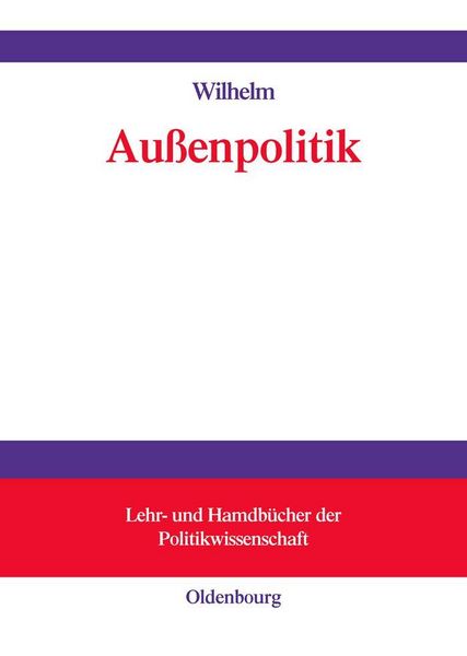 Produktbild: Au&szlig;enpolitik