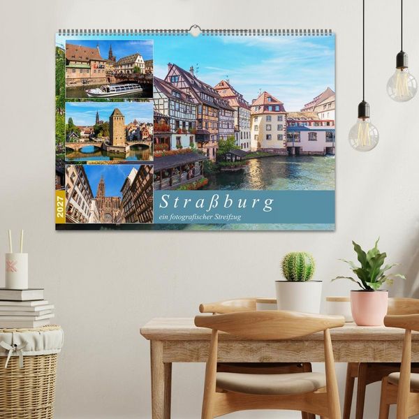 Produktbild: Stra&szlig;burg - ein fotografischer Streifzug (Wandkalender 2027 DIN A2 quer), CALVENDO Monatskalender