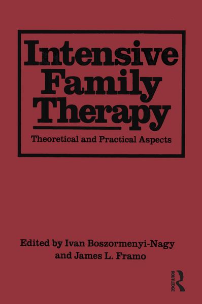 Produktbild: Intensive Family Therapy