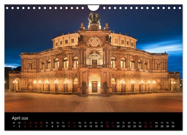 Produktbild: Dresden und Umland (Wandkalender 2026 DIN A4 quer), CALVENDO Monatskalender