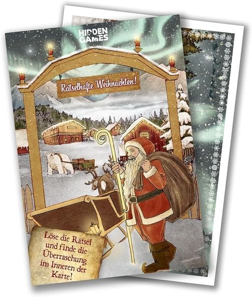 Hidden Games: Rätselhafte Weihnachten Rätselkarte