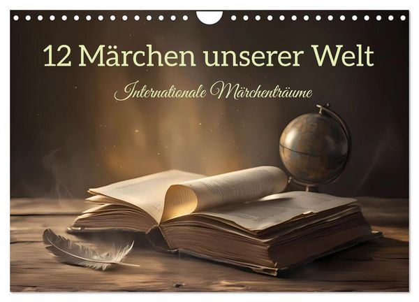 Produktbild: 12 M&auml;rchen unserer Welt (Wandkalender 2027 DIN A4 quer), CALVENDO Monatskalender