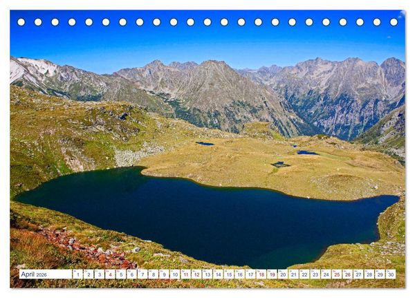 Produktbild: Sch&ouml;ne Lungauer Bergseen (Tischkalender 2026 DIN A5 quer), CALVENDO Monatskalender
