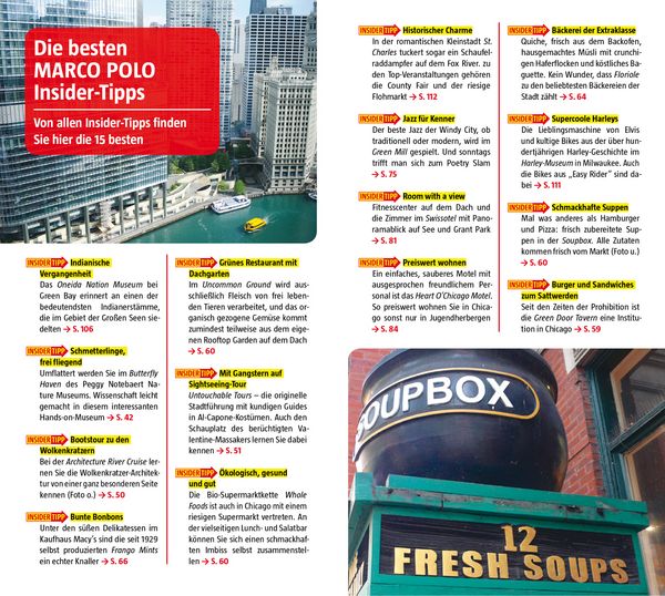 Produktbild: MARCO POLO Reisef&uuml;hrer Chicago und die gro&szlig;en Seen