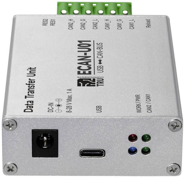Produktbild: TRU COMPONENTS TC-12626060 TC-ECAN-U01 CAN Umsetzer USB, CAN Bus 5 V/DC 1St.