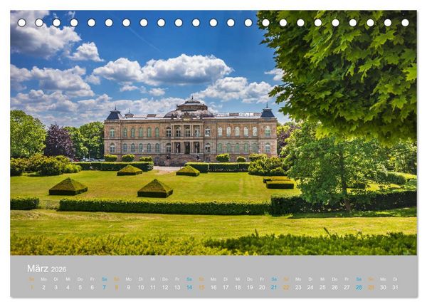 Produktbild: Gotha - zwischen Barock und Renaissance (Tischkalender 2026 DIN A5 quer), CALVENDO Monatskalender