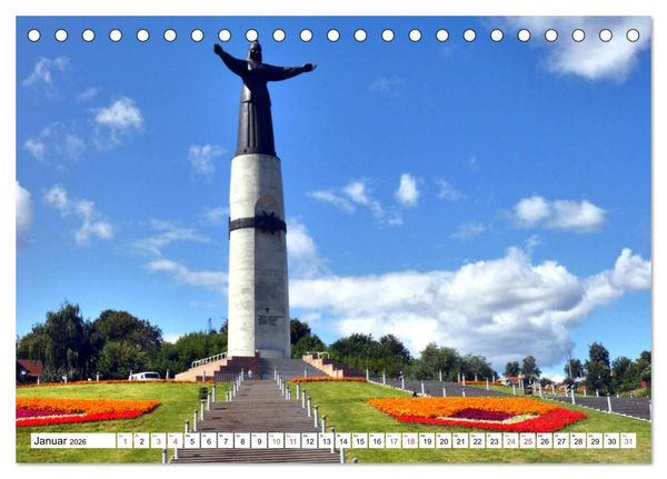 Produktbild: Traumstadt Tscheboksary - Tschuwaschiens malerische Metropole (Tischkalender 2026 DIN A5 quer), CALVENDO Monatskalender