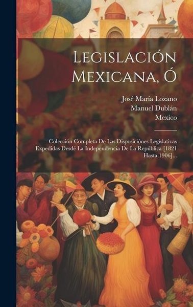 Produktbild: Legislaci&oacute;n Mexicana, &Oacute;