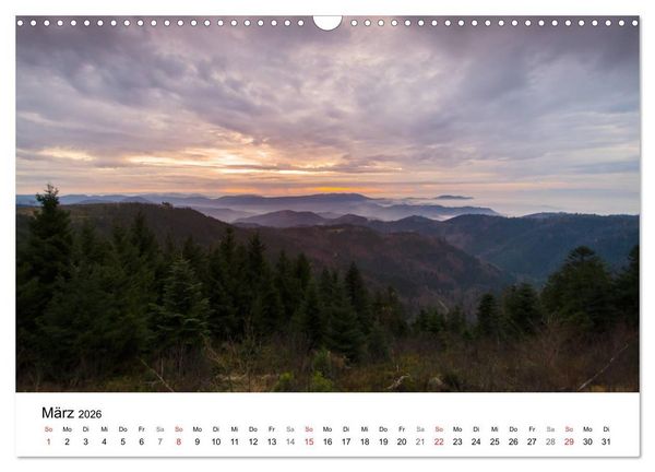 Produktbild: Naturerlebnis Nordschwarzwald (Wandkalender 2026 DIN A3 quer), CALVENDO Monatskalender