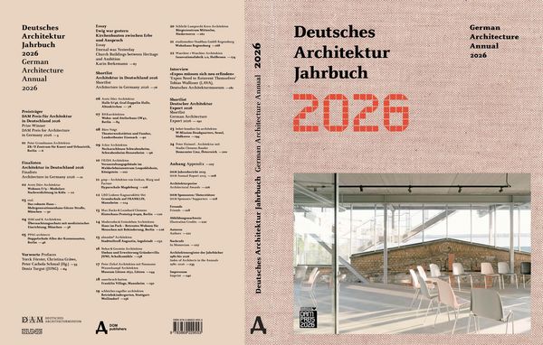 Produktbild: Deutsches Architektur Jahrbuch 2026/German Architecture Annual 2026