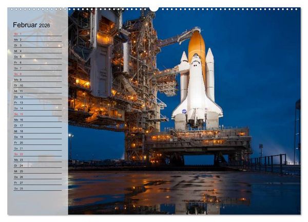 Produktbild: Missionen im Weltall (Wandkalender 2026 DIN A2 quer), CALVENDO Monatskalender