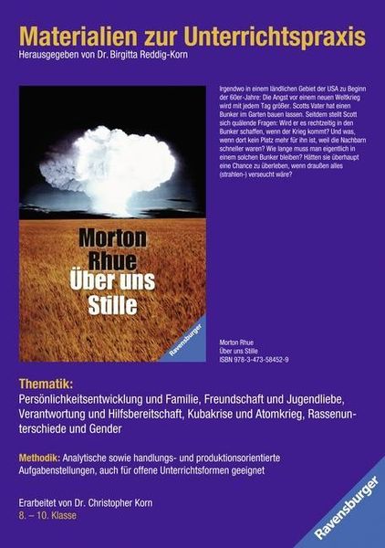Produktbild: Materialien zur Unterrichtspraxis - Rhue: &Uuml;ber uns Stille