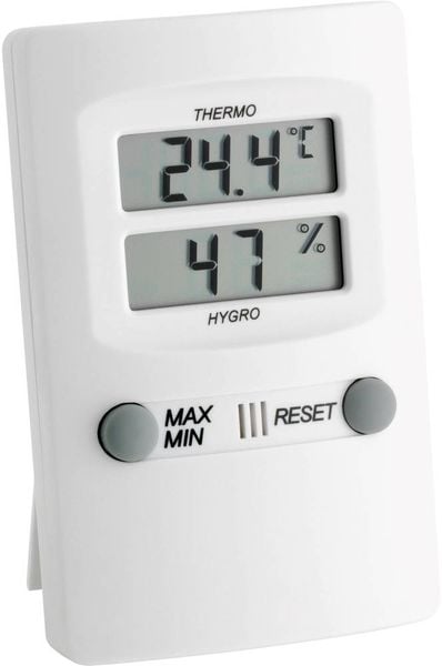 Produktbild: TFA Dostmann 30.5000.02 Thermo-/Hygrometer Wei&szlig; 30.5000.02