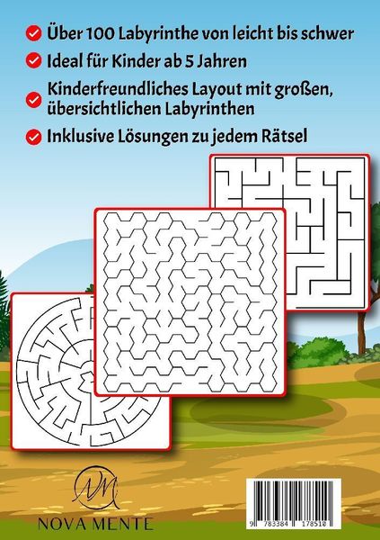 Produktbild: Labyrinthe f&uuml;r Kinder ab 5 Jahren - Band 29