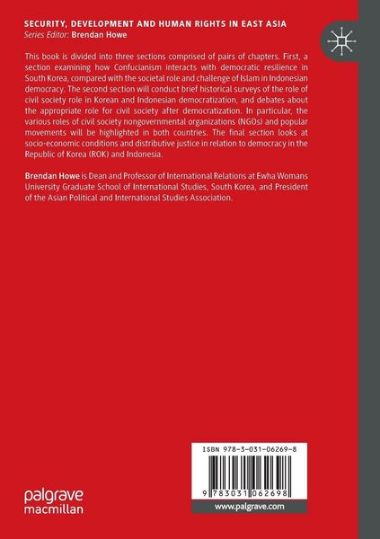 Produktbild: Society and Democracy in South Korea and Indonesia