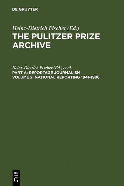 Produktbild: National Reporting 1941-1986
