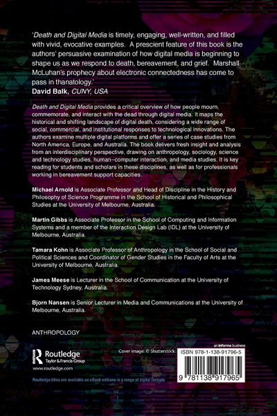 Produktbild: Death and Digital Media