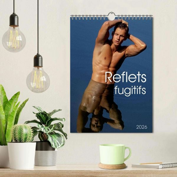 Produktbild: Reflets fugitifs (Calendrier mural 2026 DIN A4 horizontal), CALVENDO calendrier mensuel