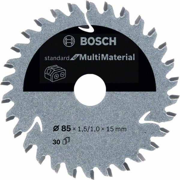 Bosch Accessories 2608837752 Kreissägeblatt 85 x 15 mm Zähneanzahl: 30 1 St.