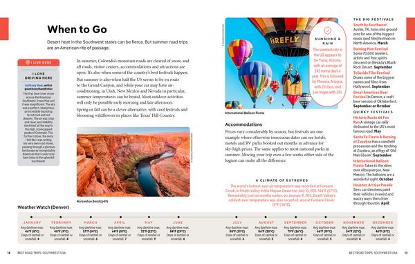 Produktbild: Lonely Planet Best Road Trips Southwest USA