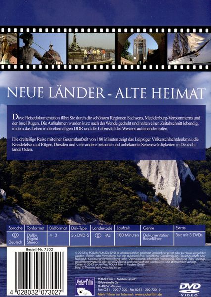 Produktbild: Neue L&auml;nder - Alte Heimat [3 DVDs]