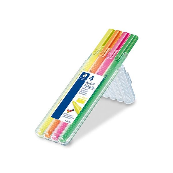 Produktbild: STAEDTLER Textmarker triplus highlighter NEON 4er Set